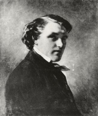 Friedrich von Amerling, Junger Mann, Modellkopf, 1865, Öl auf Leinwand, 63 × 52 cm, Unbekannter ...