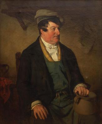 Friedrich von Amerling, Der Hofhafnermeister Franz Erndt sen. (1792–1869), 1859, Öl auf Leinwan ...