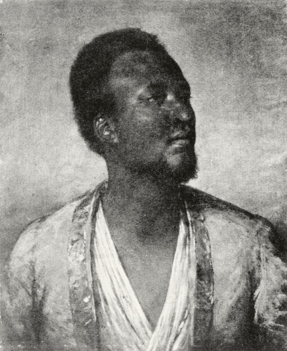 Friedrich von Amerling, Mann in rotem Mantel mit Goldborten, 1841, Öl auf Leinwand, 60 × 48,5 c ...