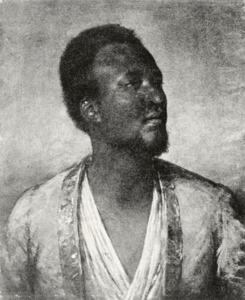 Friedrich von Amerling, Mann in rotem Mantel mit Goldborten, 1841, Öl auf Leinwand, 60 × 48,5 c ...