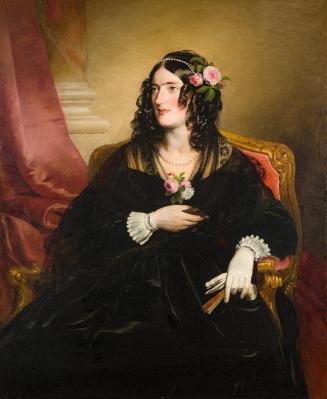Friedrich von Amerling, Fürstin Franziska von Liechtenstein, geb. Gräfin Kinsky von Wchinitz un ...