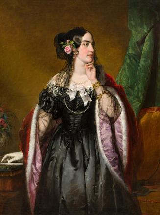 Friedrich von Amerling, Emma Dittmar-Königsberg, geb. Kohn (ca. 1817–1888), 1839, Öl auf Leinwa ...