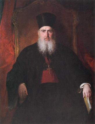 Friedrich von Amerling, Orthodoxer Metropolit, 1846, Öl auf Leinwand, 135 × 106 cm, Unbekannter ...