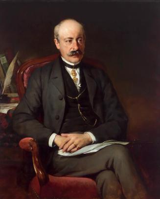 Friedrich von Amerling, Dr. jur. Franz Freiherr von Mylius (1827–1904), Senatspräsident in Klag ...