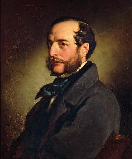Friedrich von Amerling, Der Silberwarenfabrikant Josef Karl Ritter von Klinkosch (1822–1888), 1…