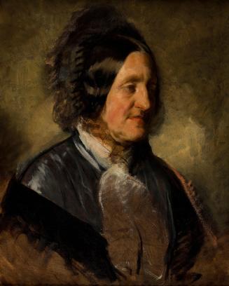 Friedrich von Amerling, Johanna Bischoff von Altenstern, geb. Kuh (1798–1891), 1864, Öl auf Lei…