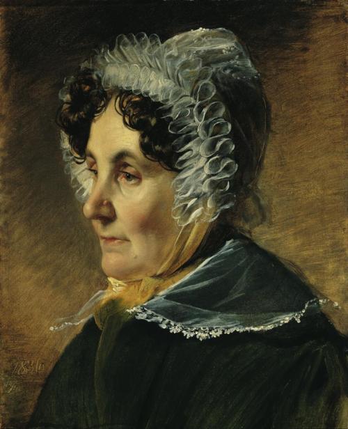 Friedrich von Amerling, Theresia Amerling, geb. Kargl (1780–1843), die Mutter des Künstlers, 18 ...