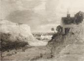 Tina Blau, Türkenschanze, 1911/1916, Öl auf Karton, 24,5 × 33 cm, Privatbesitz, Courtesy Doroth ...