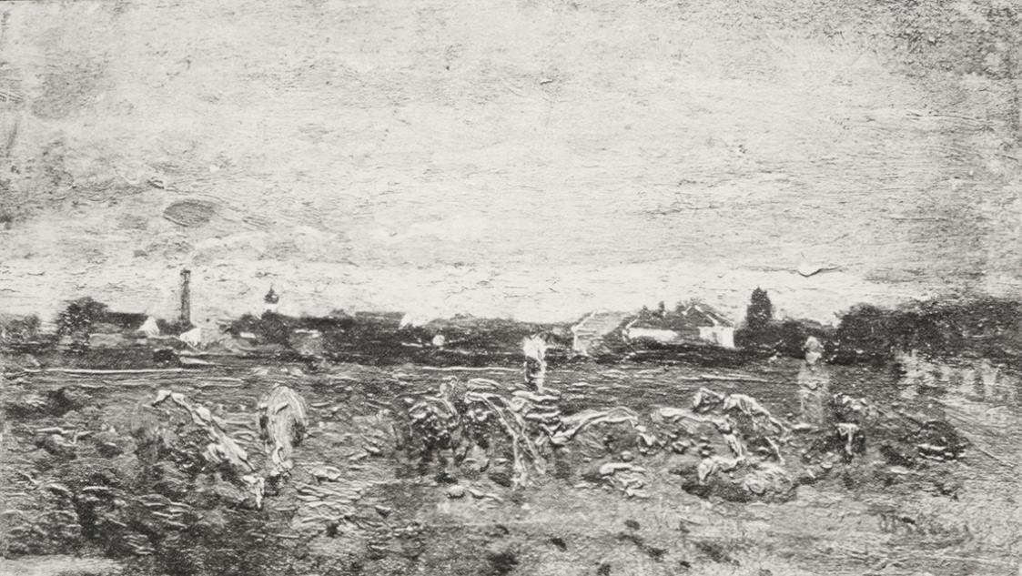 Tina Blau, St. Veit, 1881, Öl, unbekannter Verbleib
