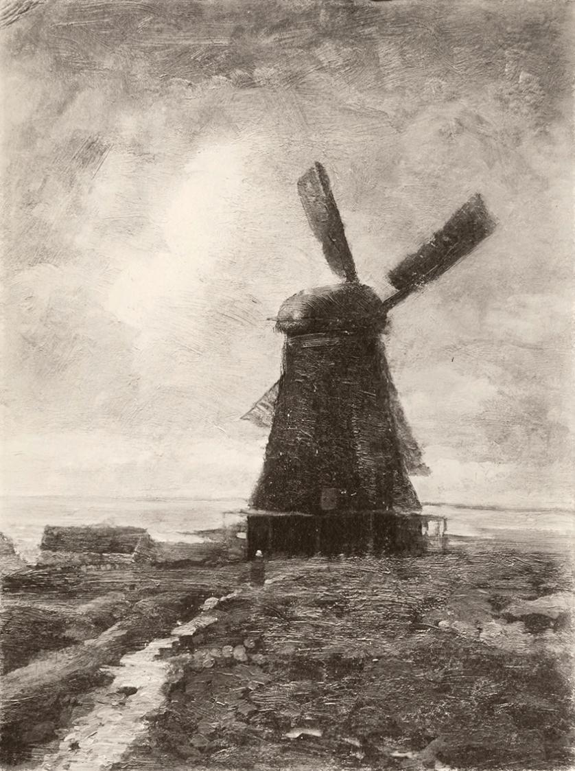 Tina Blau, Westerland Sylt, 1904, Öl, unbekannter Verbleib