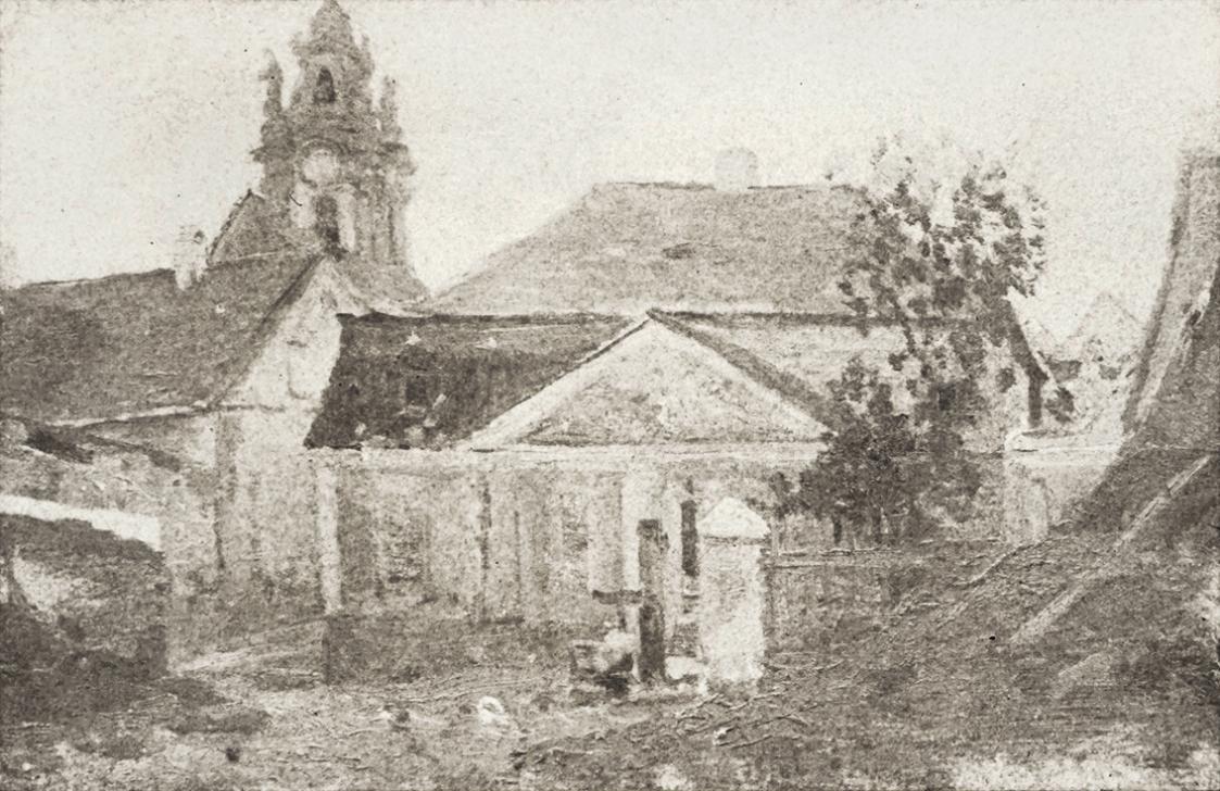 Tina Blau, Dürnstein, um 1910, Öl, unbekannter Verbleib