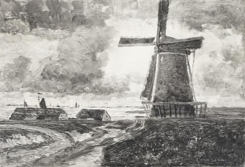 Tina Blau, Westerland, Sylt, 1904, Öl, unbekannter Verbleib