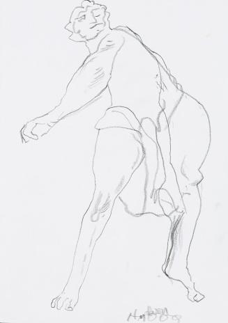 Kurt Hüpfner, Ohne Titel, 2009, Bleistift auf Papier, 29,7 × 21 cm, Privatbesitz, Wien, Inv.-Nr ...